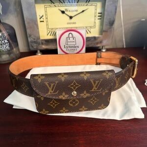 Louis Vuitton Monogram Ceinture Pochette Belt
